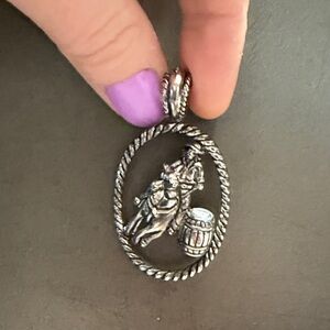 Barrel Racing Pendant